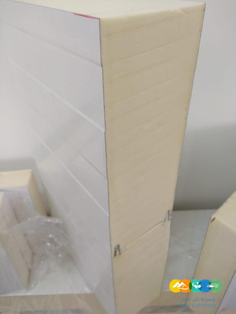 توريد تركيب الواح سندوتش بانل عازلة سقف وجدار سماكات