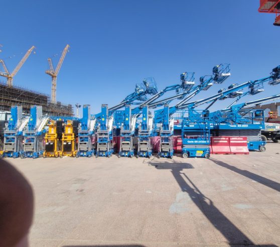سيزرلفت ومان لفت للايجار الدمام Scissorlifts and Manlif
