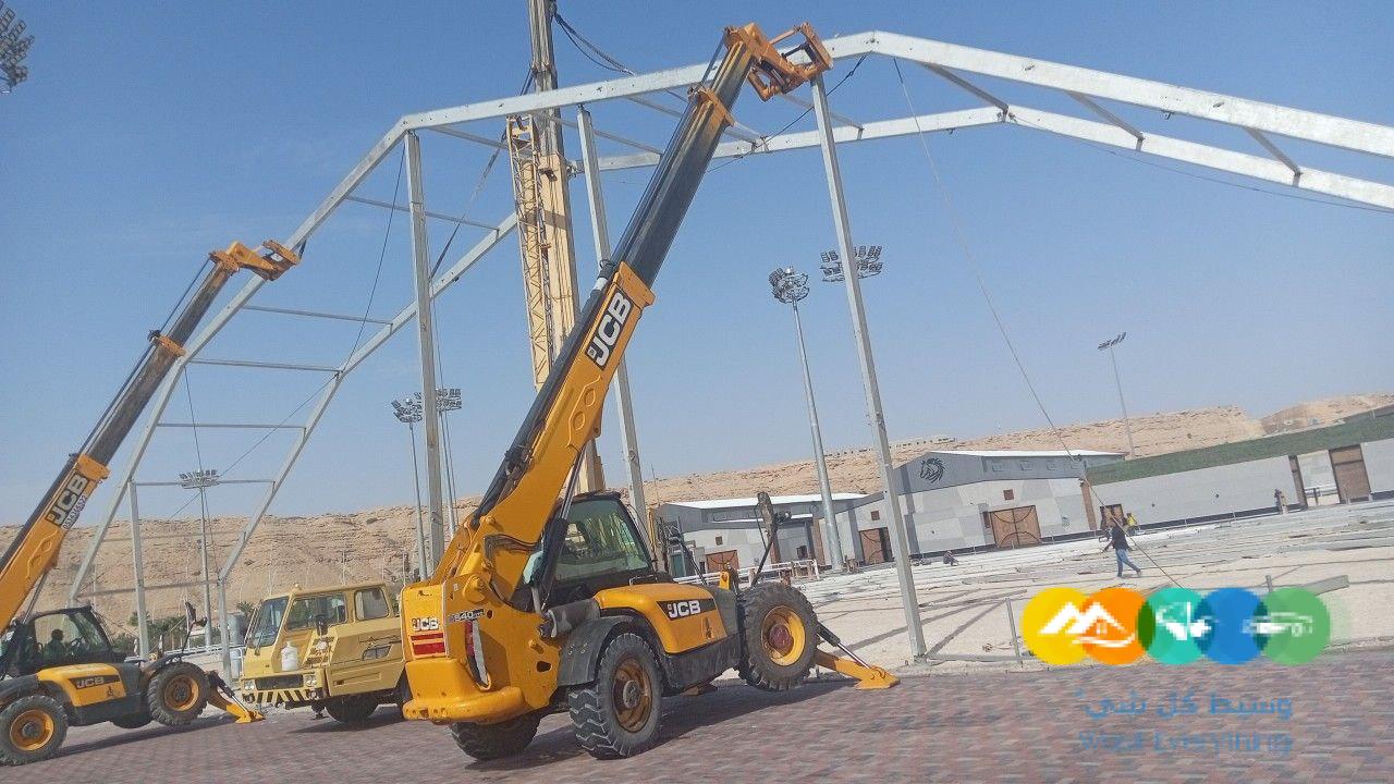 جي سي بي تليهندرات JCB للايجار الرياض