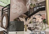 تصميم صالون تجميل فاخر في الرياض