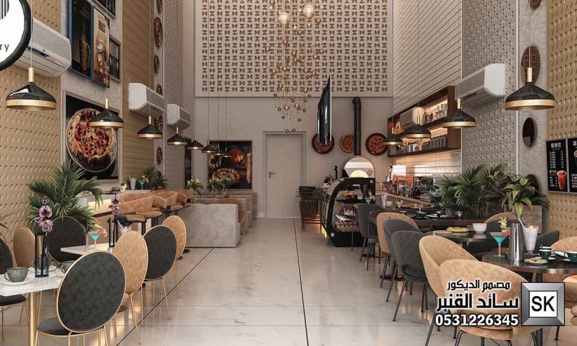تصميم و تنفيذ مطاعم و كافيهات في الرياض