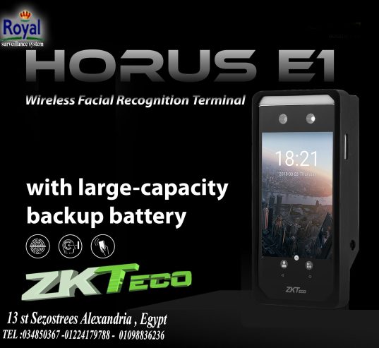 #ZKTeco horus E1 جهاز بصمة الحضور والانصراف المواصفات