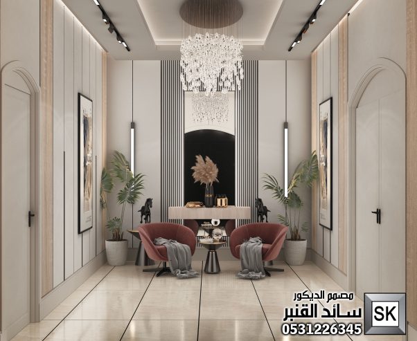 تصميم و تنفيذ غرف طعام فخمة في الرياض