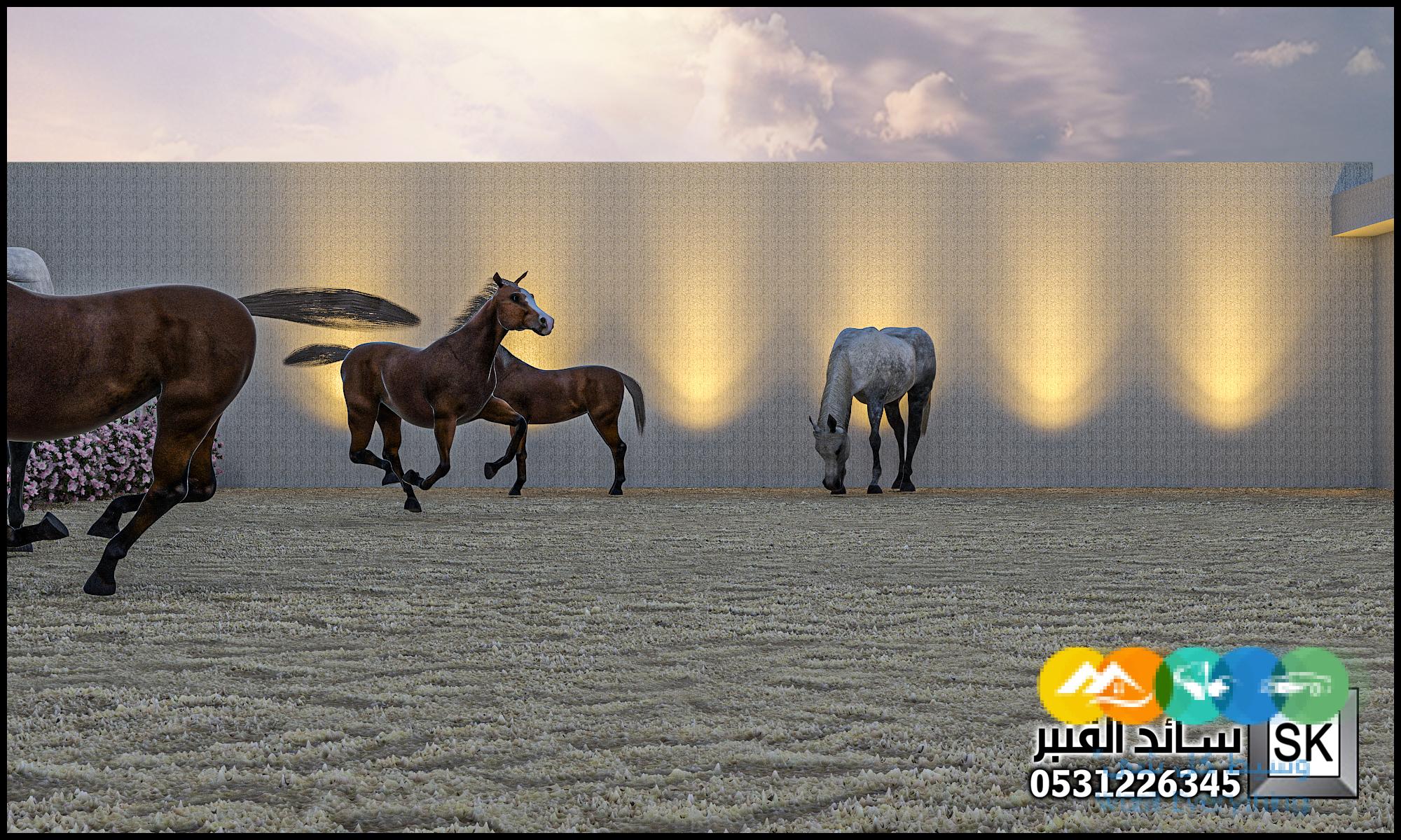 تصميم و تنفيذ لاندسكيب مزارع فخمة في السعودية