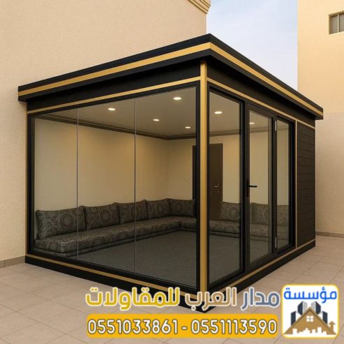 بناء ملاحق مجالس ساندوتش بانل الرياض بأفضل جودة