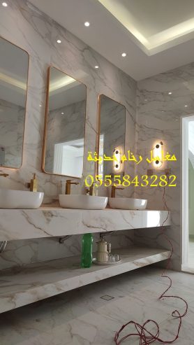 مغاسل رخام , اروع مغاسل حمامات حديثة