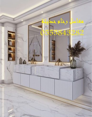 مغاسل رخام , اروع مغاسل حمامات حديثة