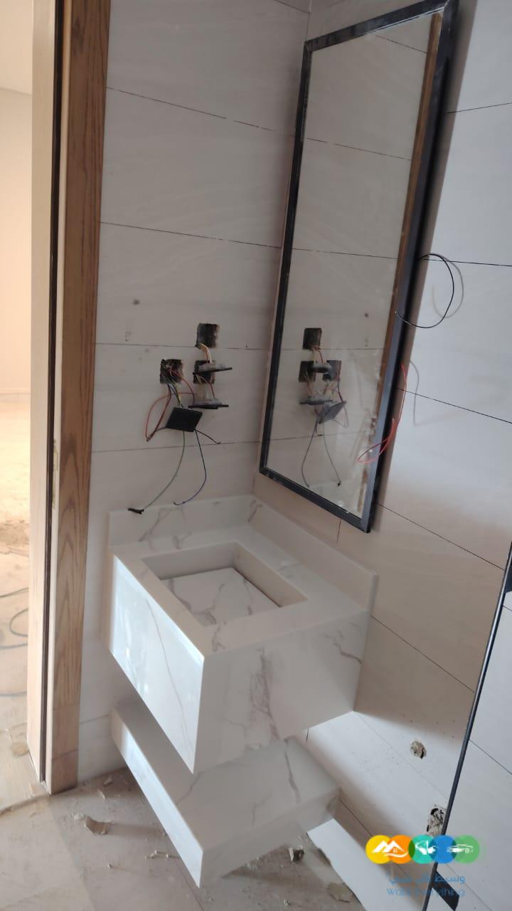 مغاسل رخام , ديكور مغاسل حديثة ، مغاسل حمامات الرياض