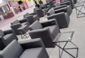 مكيفات ,مراوح ,رزاز ,مظلات ,خيام اوربية تأجير كنب