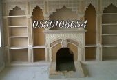 ديكور مشبات تراثية, مشب نار تراثي, مشبات طوب احمر, تصم