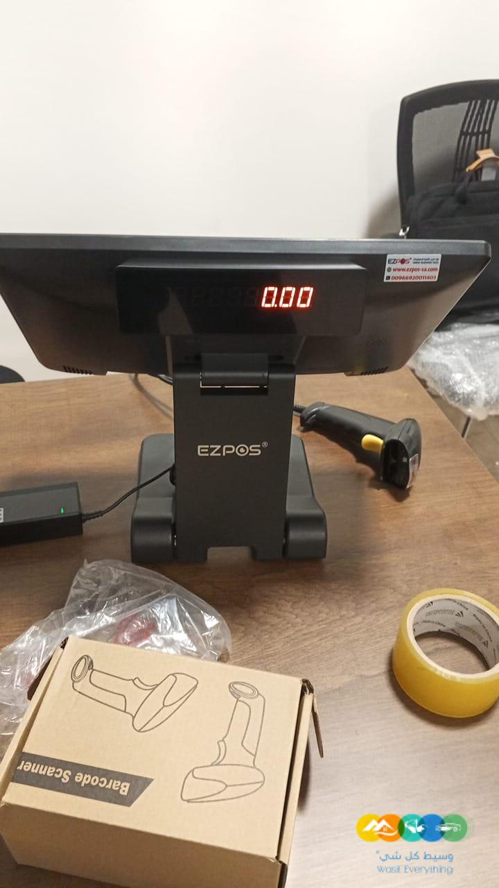 للبيع جهاز كاشير لمس مع برنامج معتمد