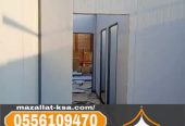 تركيب ملاحق خارجية وغرف مجالس ساندوتش بانل في الطائف