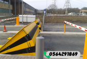 تركيب وصيانة مصدات امنية عمودية هيدروليكية bollard
