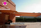 مظلات سيارات كهربائية متحركة بالريموت الرياض 0500559613