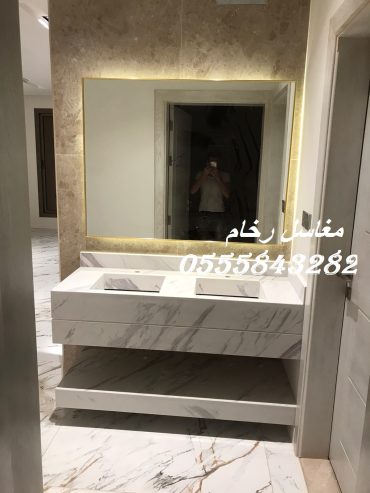 مغاسل رخام , صور مغاسل رخام المملكة ، اشكال مغاسل حديث