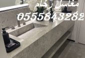 مغاسل رخام , صور مغاسل رخام المملكة ، اشكال مغاسل حديث