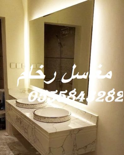 مغاسل رخام ، بناء مغاسل رخام حمامات