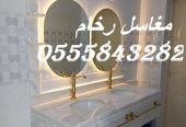 مغاسل رخام ، بناء مغاسل رخام حمامات