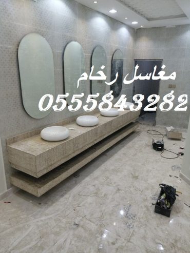 مغاسل رخام ، بناء مغاسل رخام حمامات