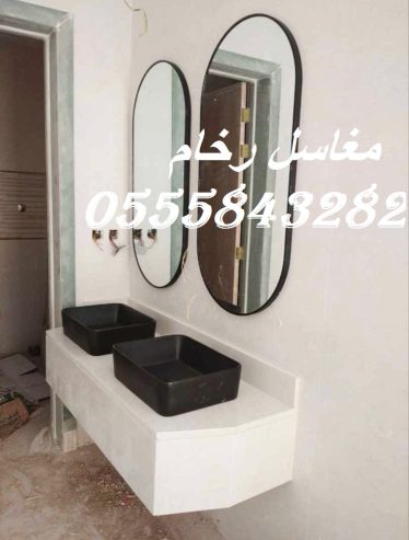 مغاسل رخام ، بناء مغاسل رخام حمامات