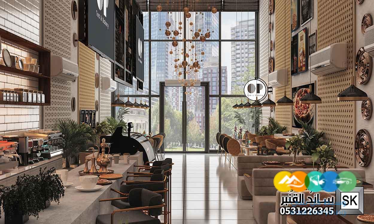 تصميم و تنفيذ مطاعم و كافيهات في الرياض