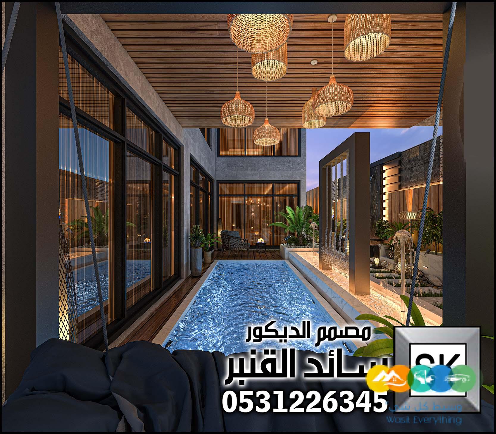 مصمم لاندسكيب منزلي محترف في الرياض