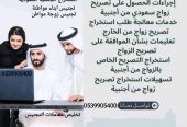 استخراج تصريح زواج سعودي من اجنبية مقيمه اوغير مقيمه