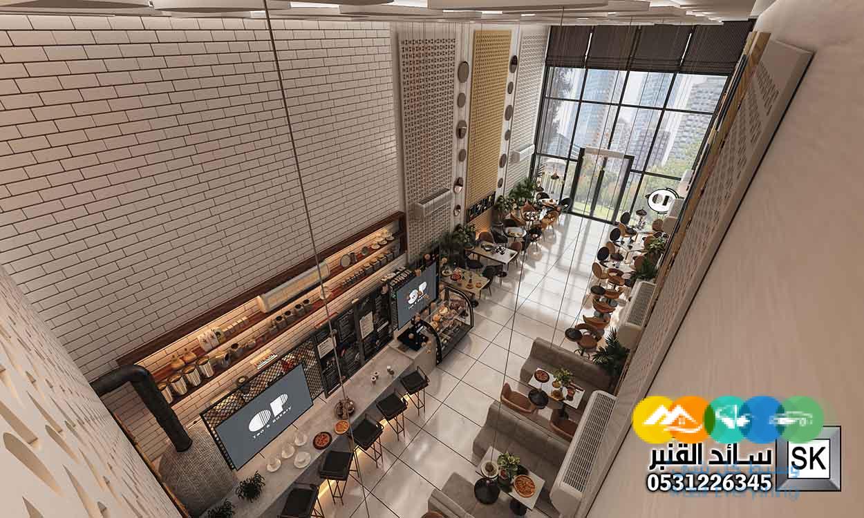 تصميم و تنفيذ مطاعم و كافيهات في الرياض