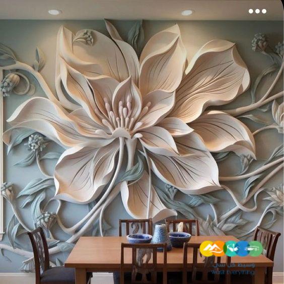 تشطيب جدران خشب حفر ليزر في السعودية