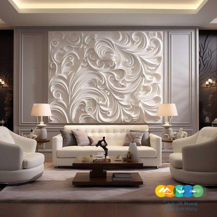 تشطيب جدران خشب حفر ليزر في السعودية