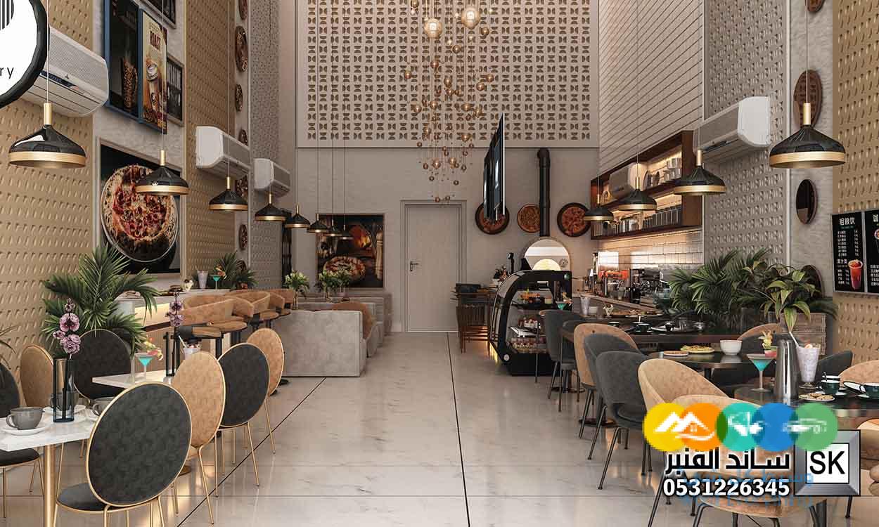 تصميم و تنفيذ مطاعم و كافيهات في الرياض