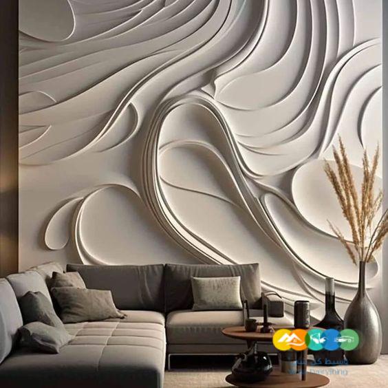 تشطيب جدران خشب حفر ليزر في السعودية