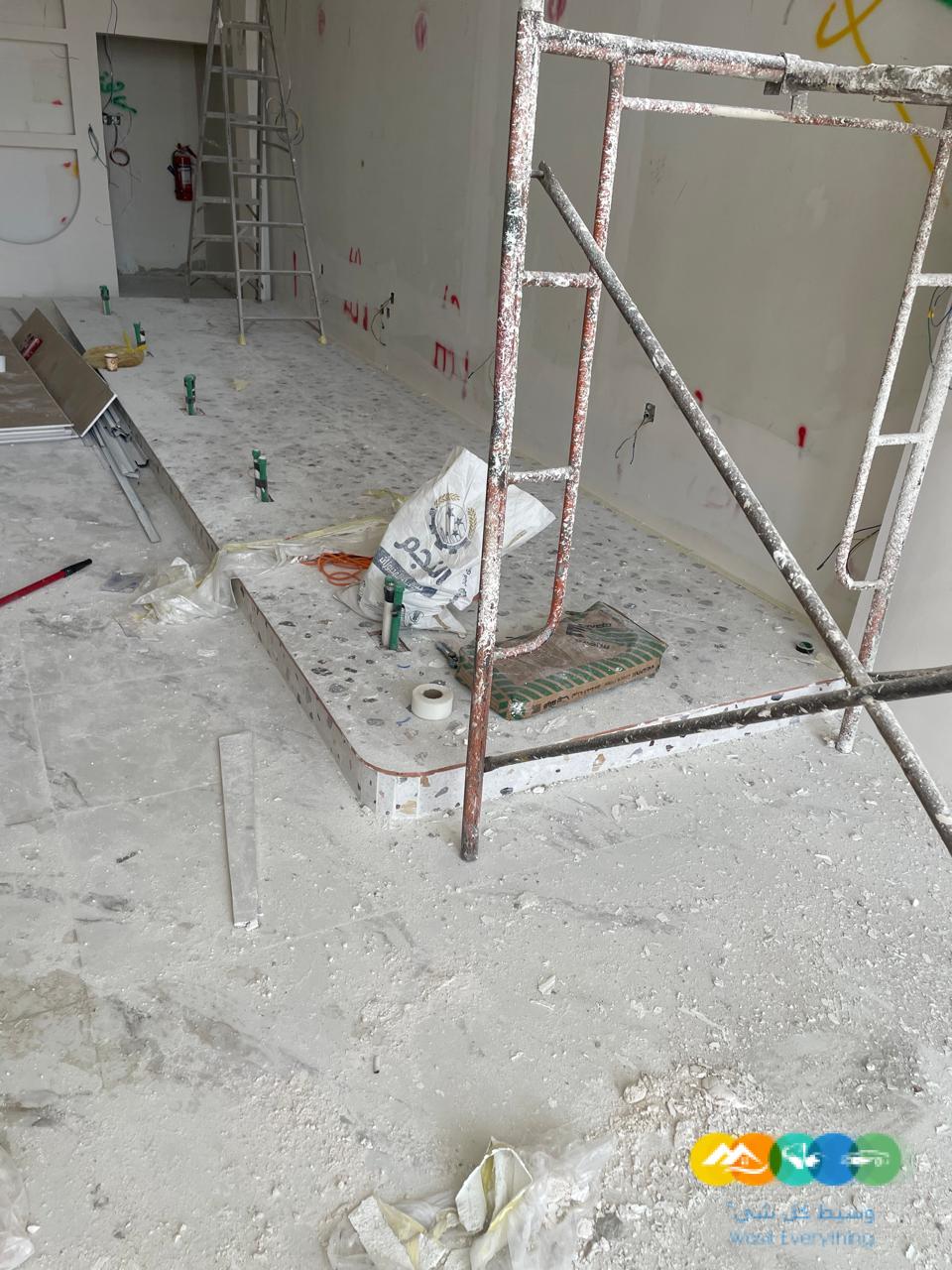 ترميم صالون تجميل فاخر في الرياض