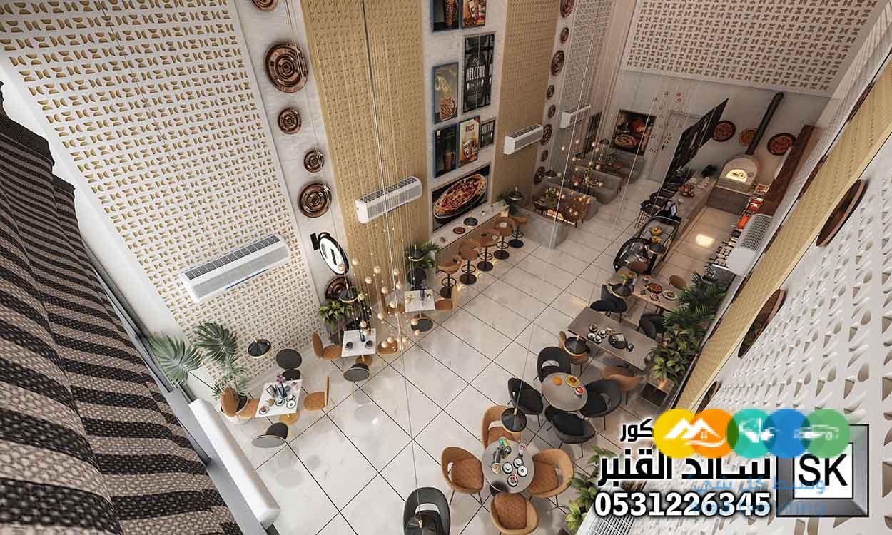 تصميم و تنفيذ مطاعم و كافيهات في الرياض