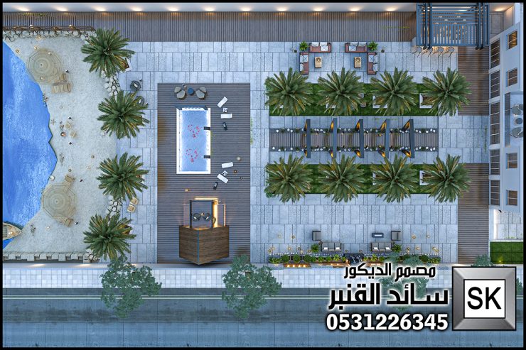 مصمم منتجعات و مزارع محترف في الرياض
