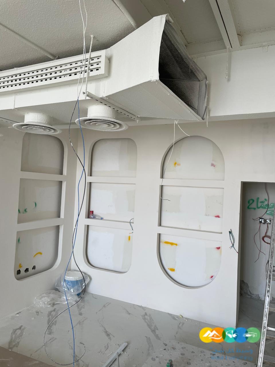 ترميم صالون تجميل فاخر في الرياض