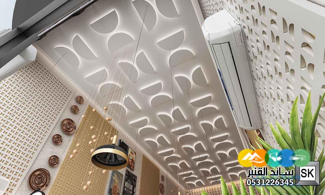 تصميم و تنفيذ مطاعم و كافيهات في الرياض