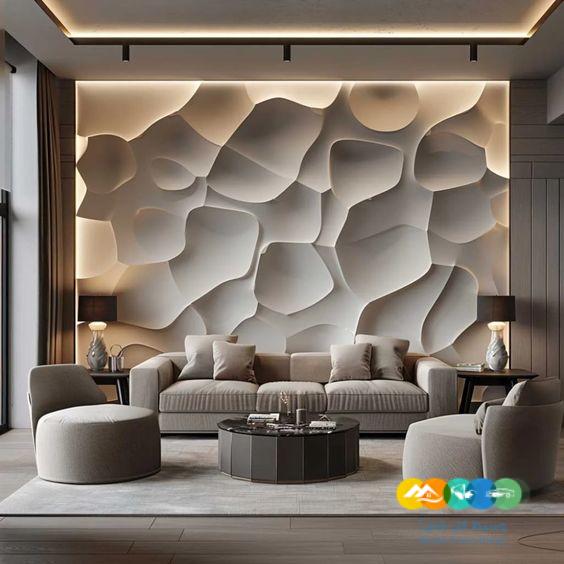 تشطيب جدران خشب حفر ليزر في السعودية