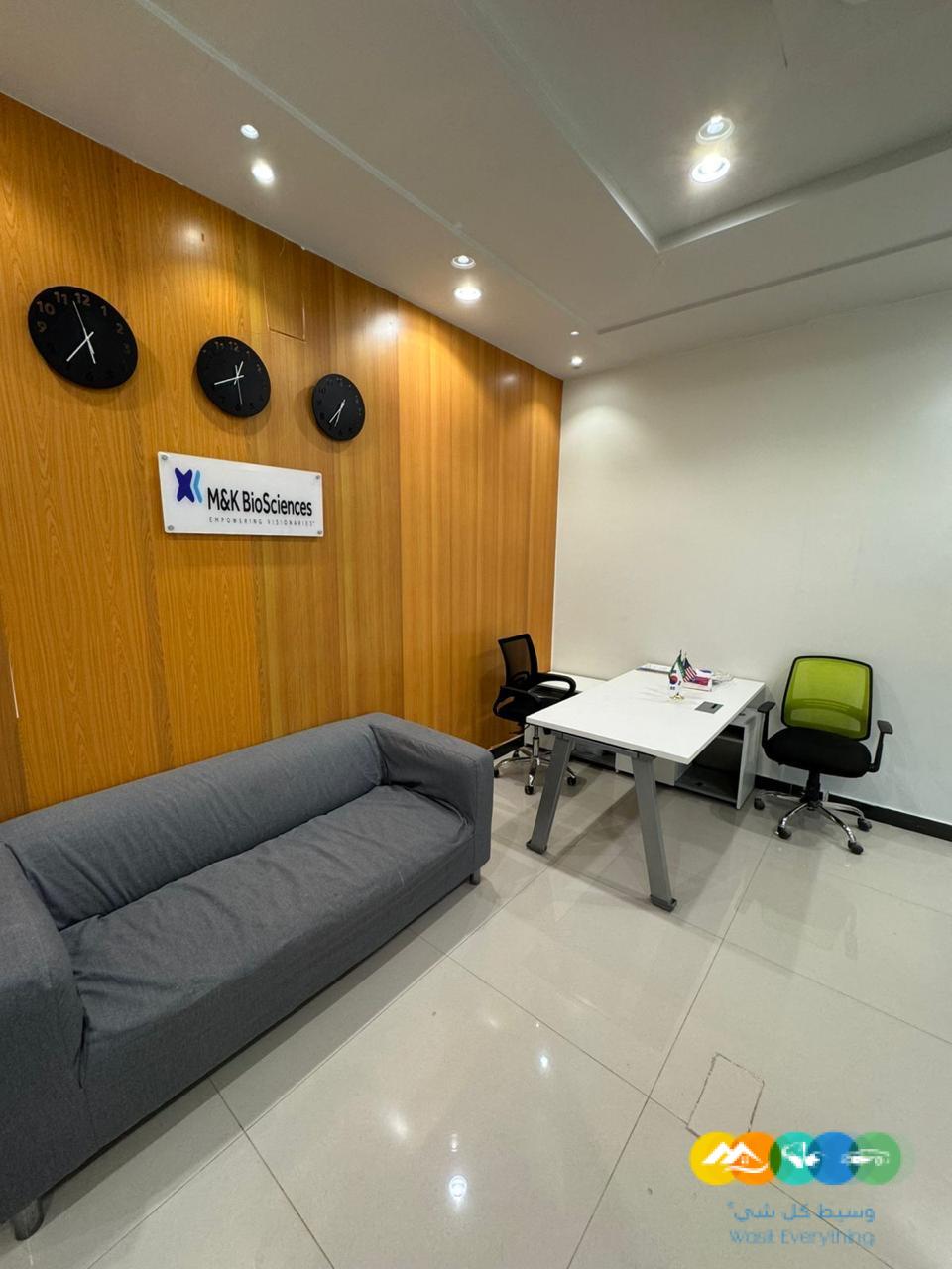 مكاتب مؤثثة للإيجار العارض