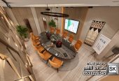 تصميم و تشطيب مكاتب و غرف إجتماعات فاخرة بالرياض