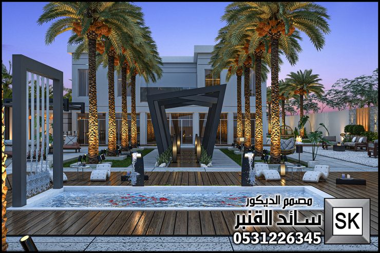 مصمم منتجعات و مزارع محترف في الرياض