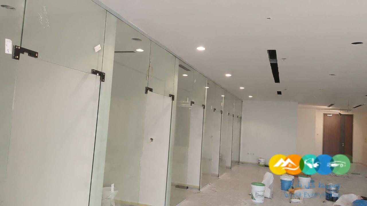 صيانة ابواب زجاج سكريت