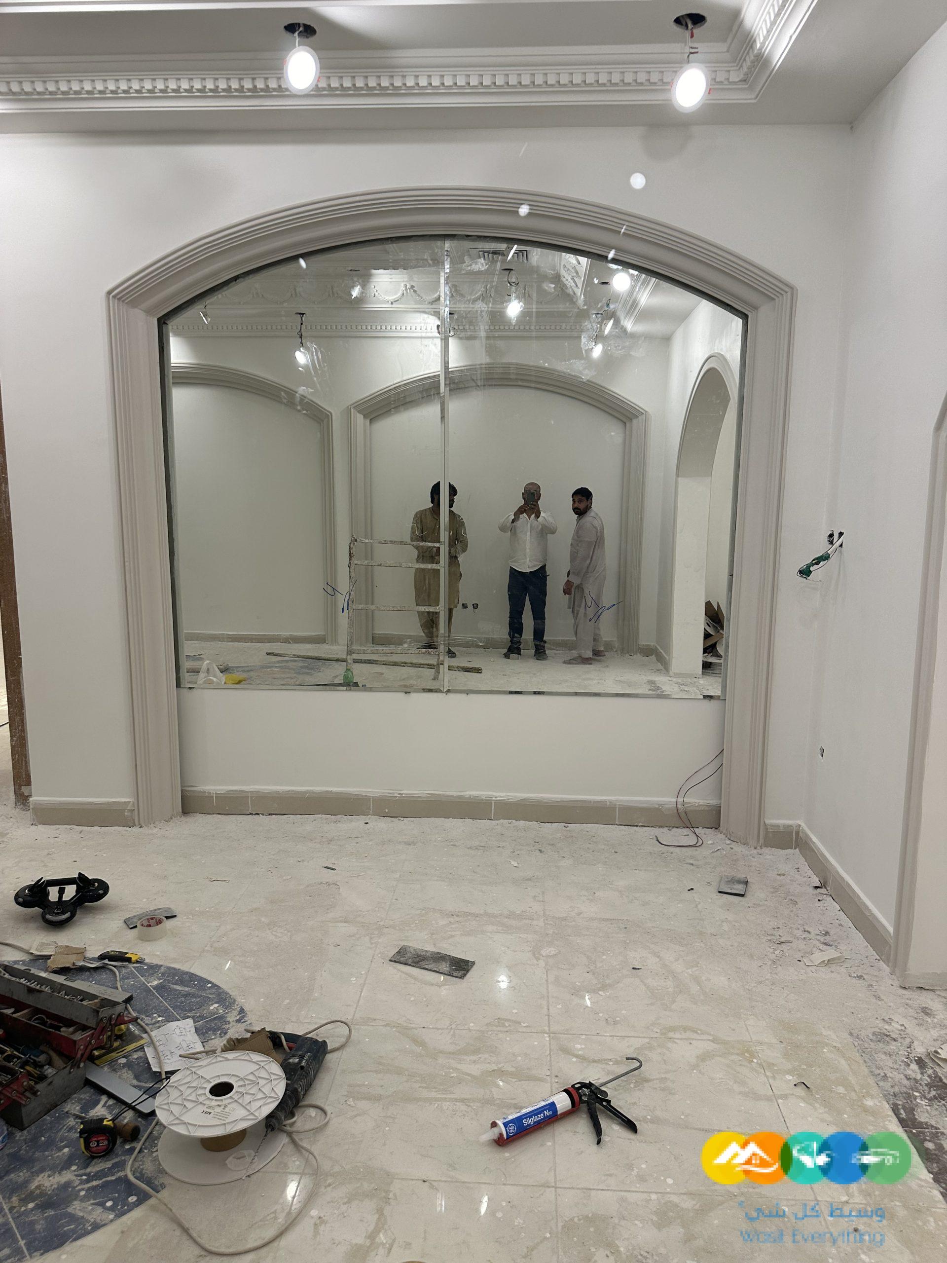 صيانة ابواب زجاج سكريت