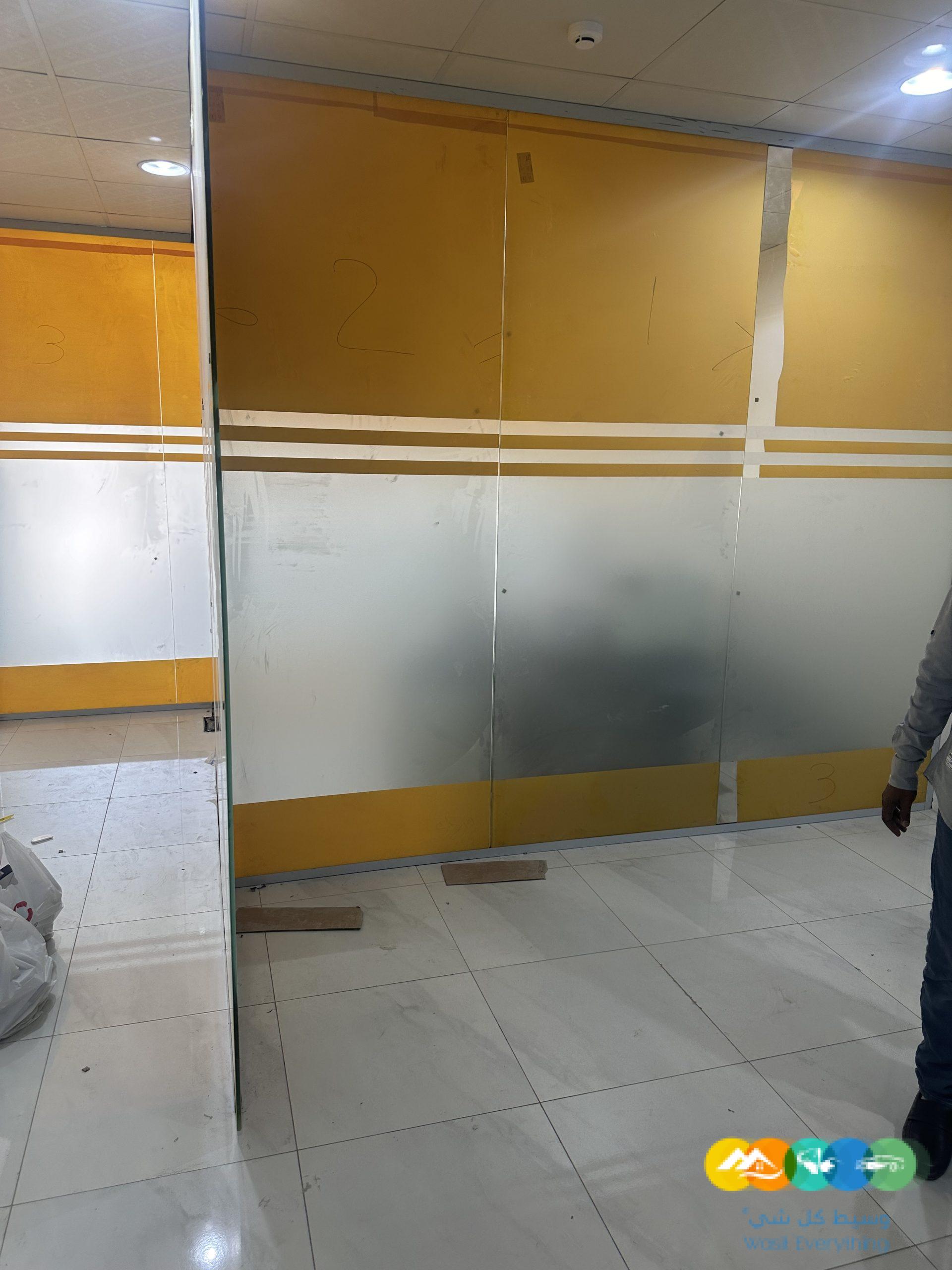 صيانة ابواب زجاج سكريت