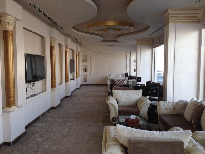 تشطيب لوبي إجنحة فندقية مخدومة في الرياض