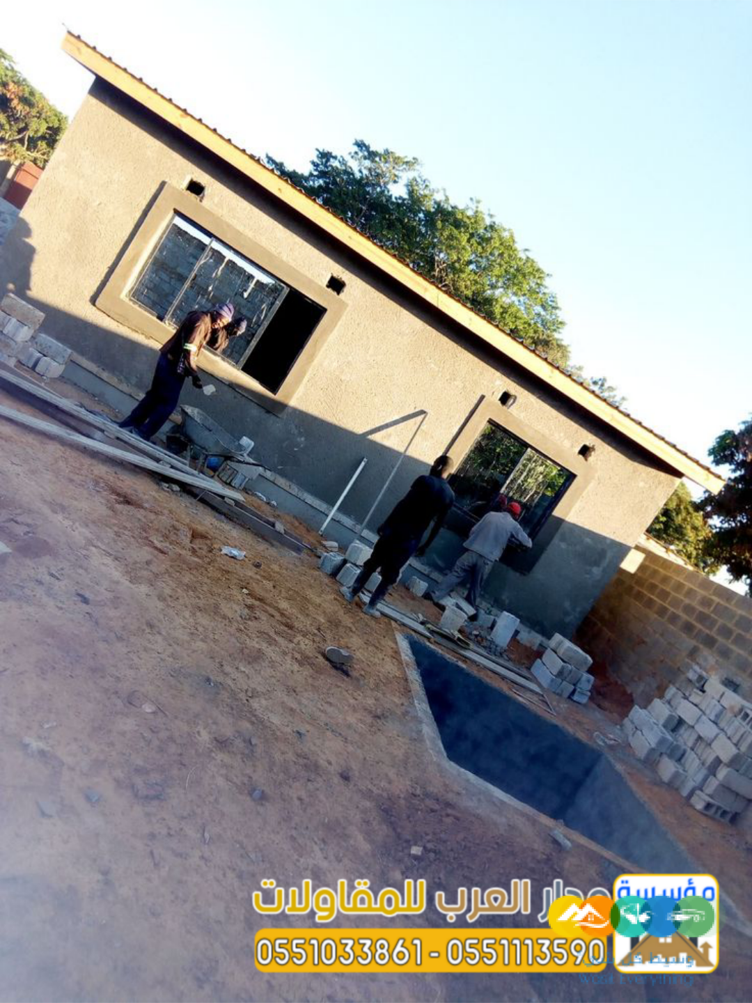 مقاول بناء في الرياض | ملاحق مجالس خارجية مودرن وتراثية