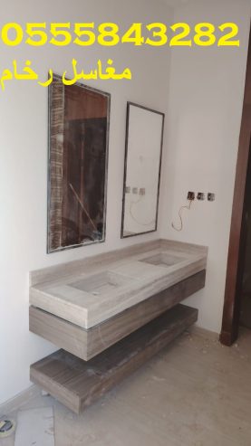 مغاسل رخام ، ديكورات مغاسل حمامات افضل صور مغاسل حمام