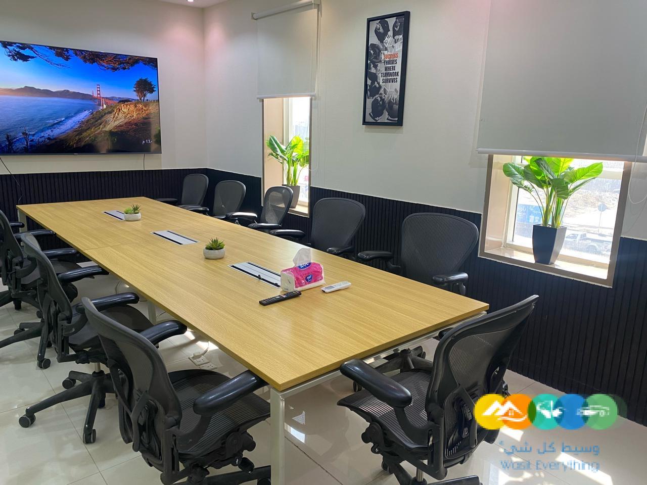 مكاتب مؤثثة للإيجار العارض