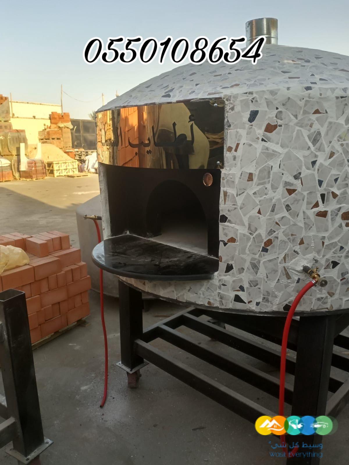 افران نابولية متحرك افران بيتزا غاز افران بيتزا ايطالي