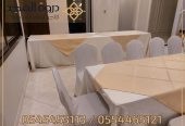 تأجير طاولات وكراسي,تاجير خيام شعبية,كراسى للايجار,لواز